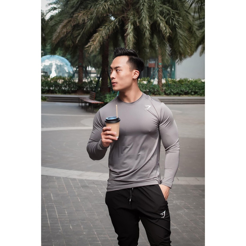 Áo dài tay Gym.Shark Arrival Long Sleeve