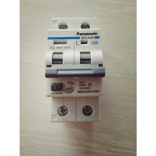 Cầu Dao - Aptomat chống giật 20A Panasonic
