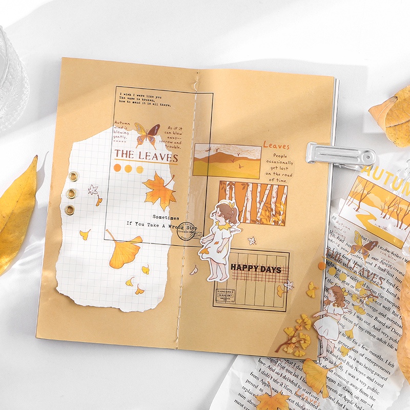 1 Tấm Băng Keo Dán Phong Cảnh Màu Vàng Thú Cưng