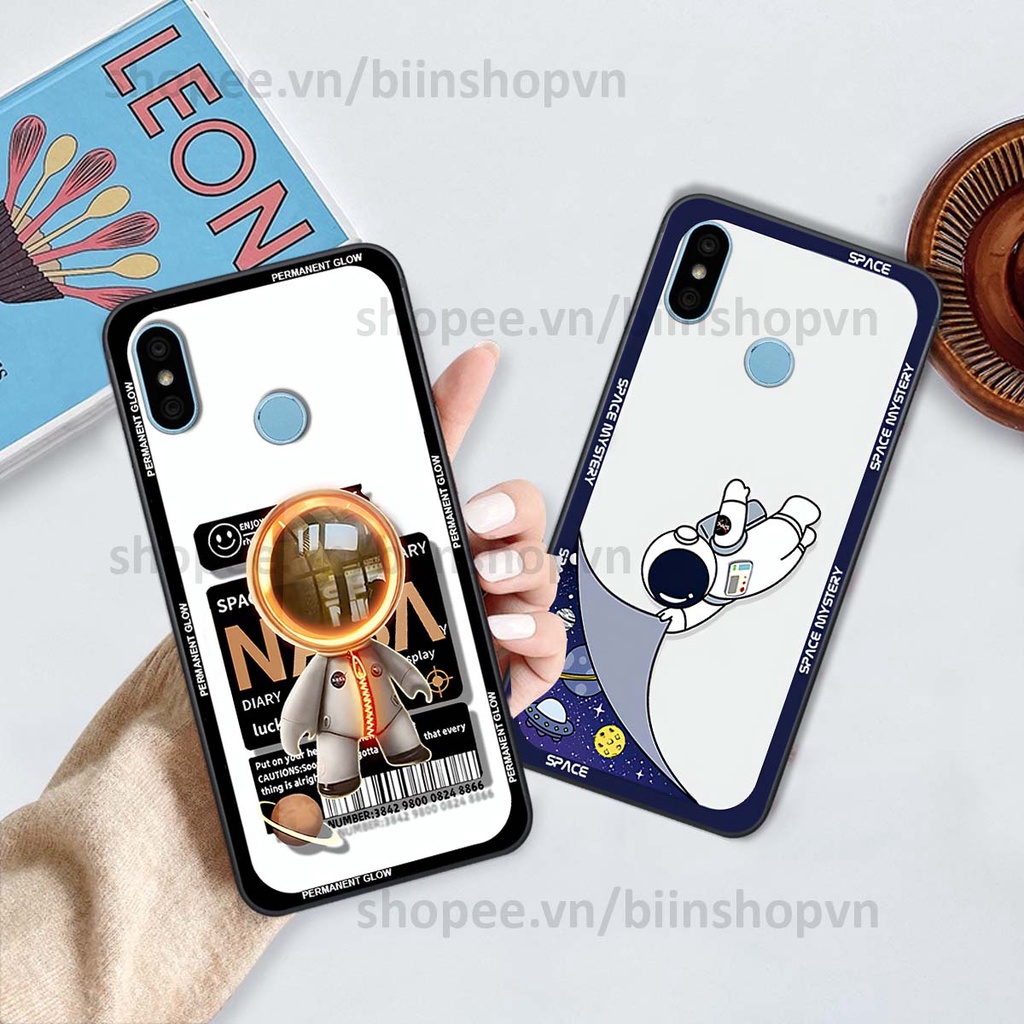 Ốp Xiaomi Redmi 6 Pro / Mi A2 Lite phi hành gia vũ trụ space.x siêu đẹp, thời trang