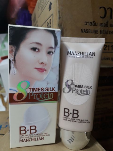 Kem lót BB 8 Times silk protein. | BigBuy360 - bigbuy360.vn