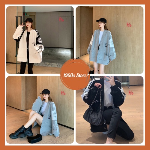 [Có Ảnh Và Video Thật] Cardigan In Logo Chữ Brcon Chất Nỉ Ngoại 1960S Store Mã 618