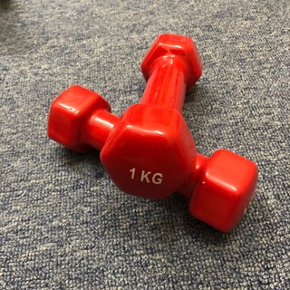 Tạ tay nữ bọc cao su 1kg tập Gym ( 1 đôi )