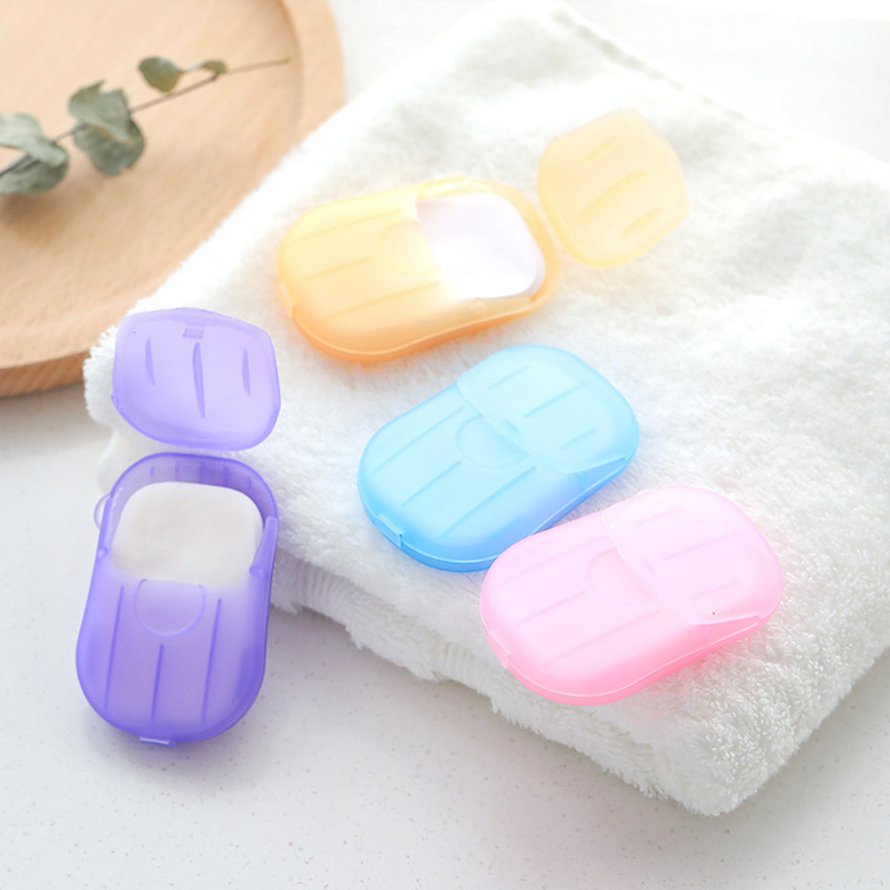 Xà phòng giấy dùng một lần tiện dụng khi đi du lịch