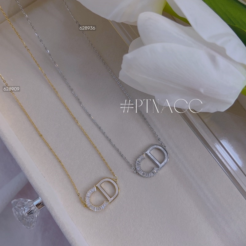 ᴾᵀᴺᵃᶜᶜ Dây chuyền titan C.D xà cừ phối đá paget