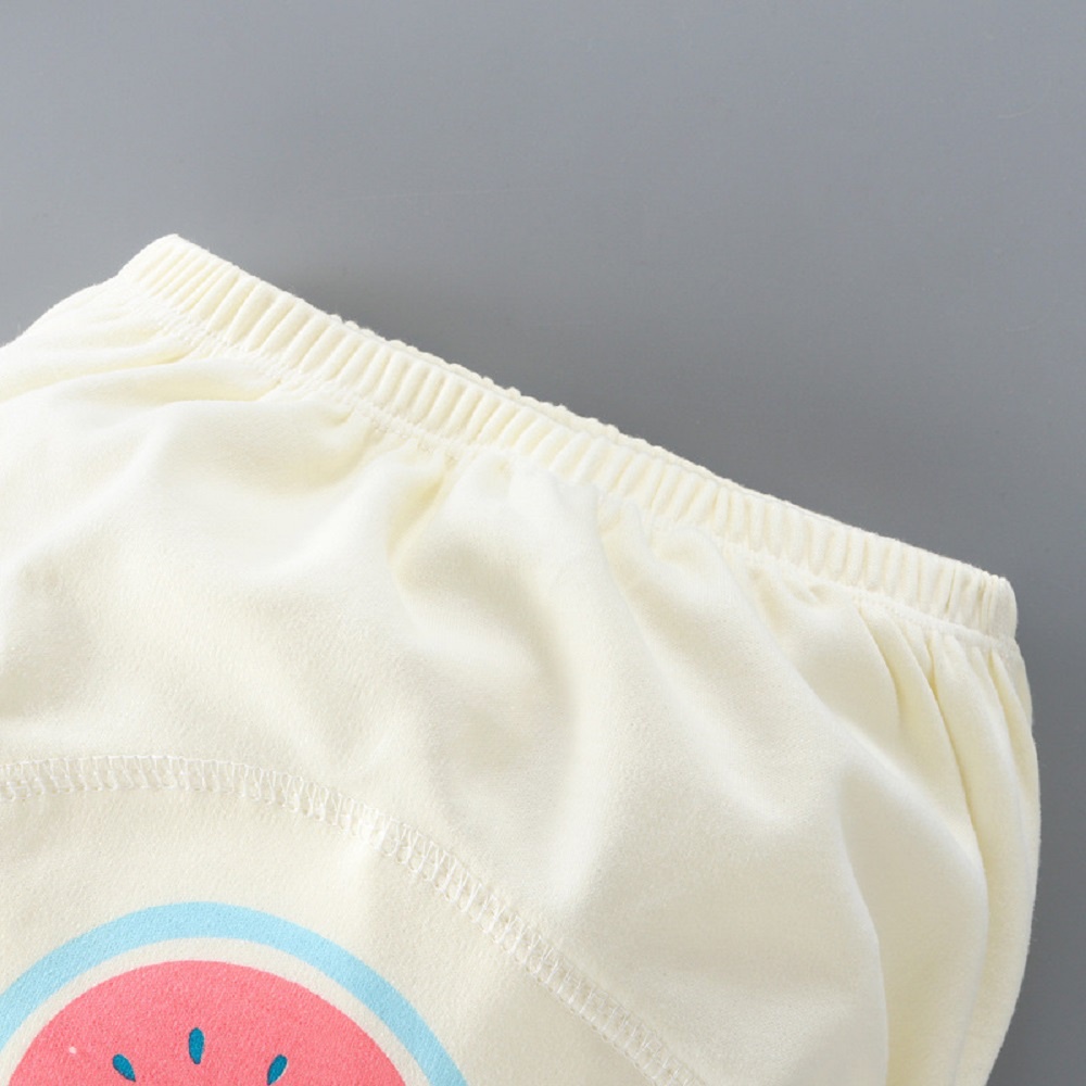 YIYU Quần tã cotton bé sơ sinh chống nước có thể giặt sạch và tái sử dụng