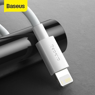 ✅ [BH 13 tháng] - Cáp sạc nhanh 2.4A Baseus Mini White cho iPhone / Type C / Micro USB