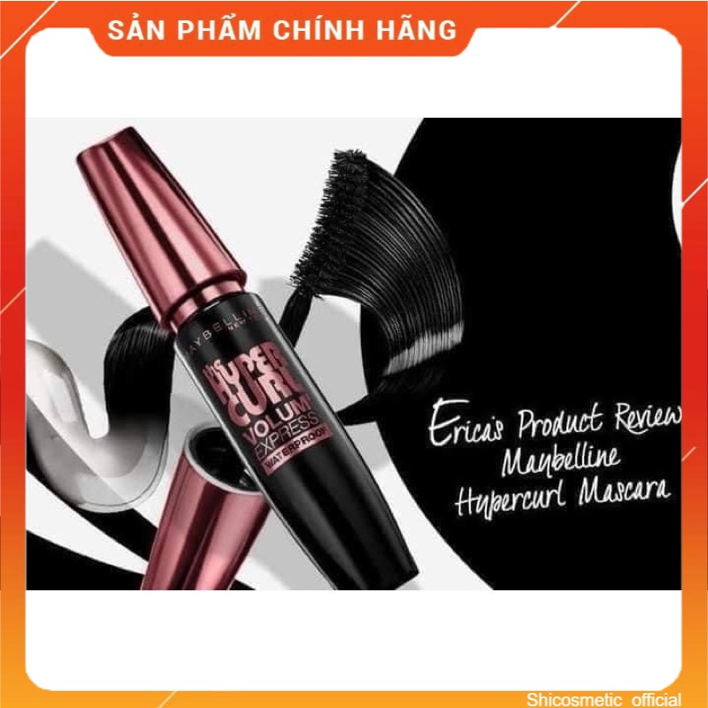 [CHÍNH HÃNG] Mascara siêu cong và dài mi Maybeline New York Hyper Curl 9.2ml | BigBuy360 - bigbuy360.vn