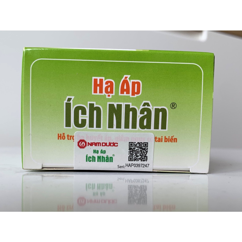 Hạ áp ích nhân - Hỗ trợ hạ, duy trì ổn định huyết áp, ngăn ngừa tai biến  - Date 2026 mới nhất -Chính hãng