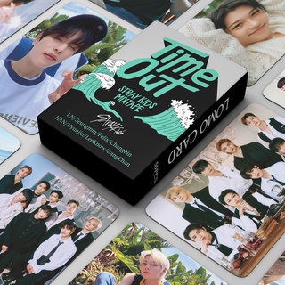 Dih 55 cái / hộp stray kids photocards time out album lomo card bưu thiếp