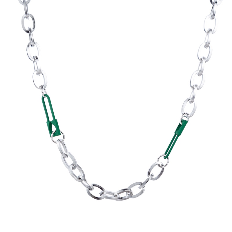 Vòng cổ Mặt Hình Ghim Cài Phong Cách hip hop Thời Trang Mới Cho Nữ