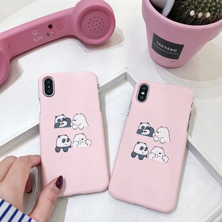 Ốp lưng gấu đen và trắng