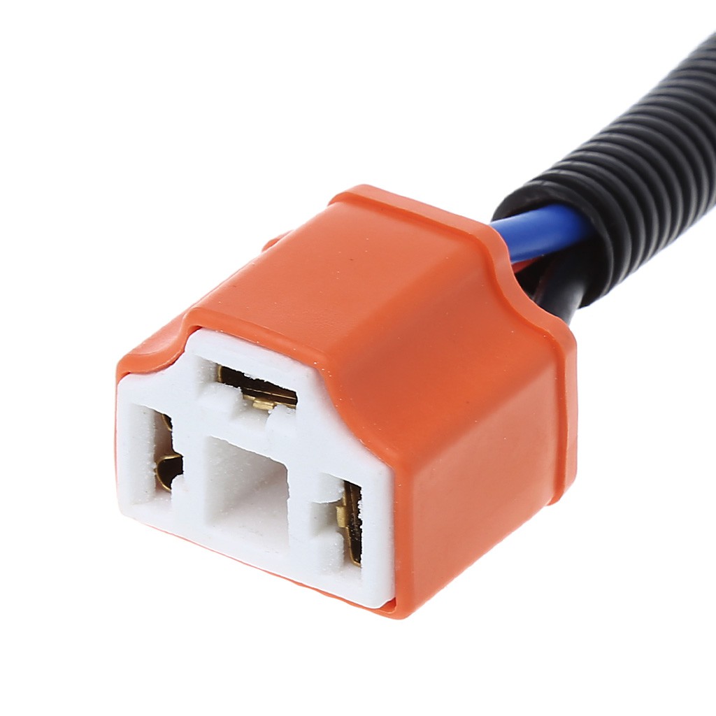 2 dây cáp nối dài đèn pha H4 9003 cho xe hơi