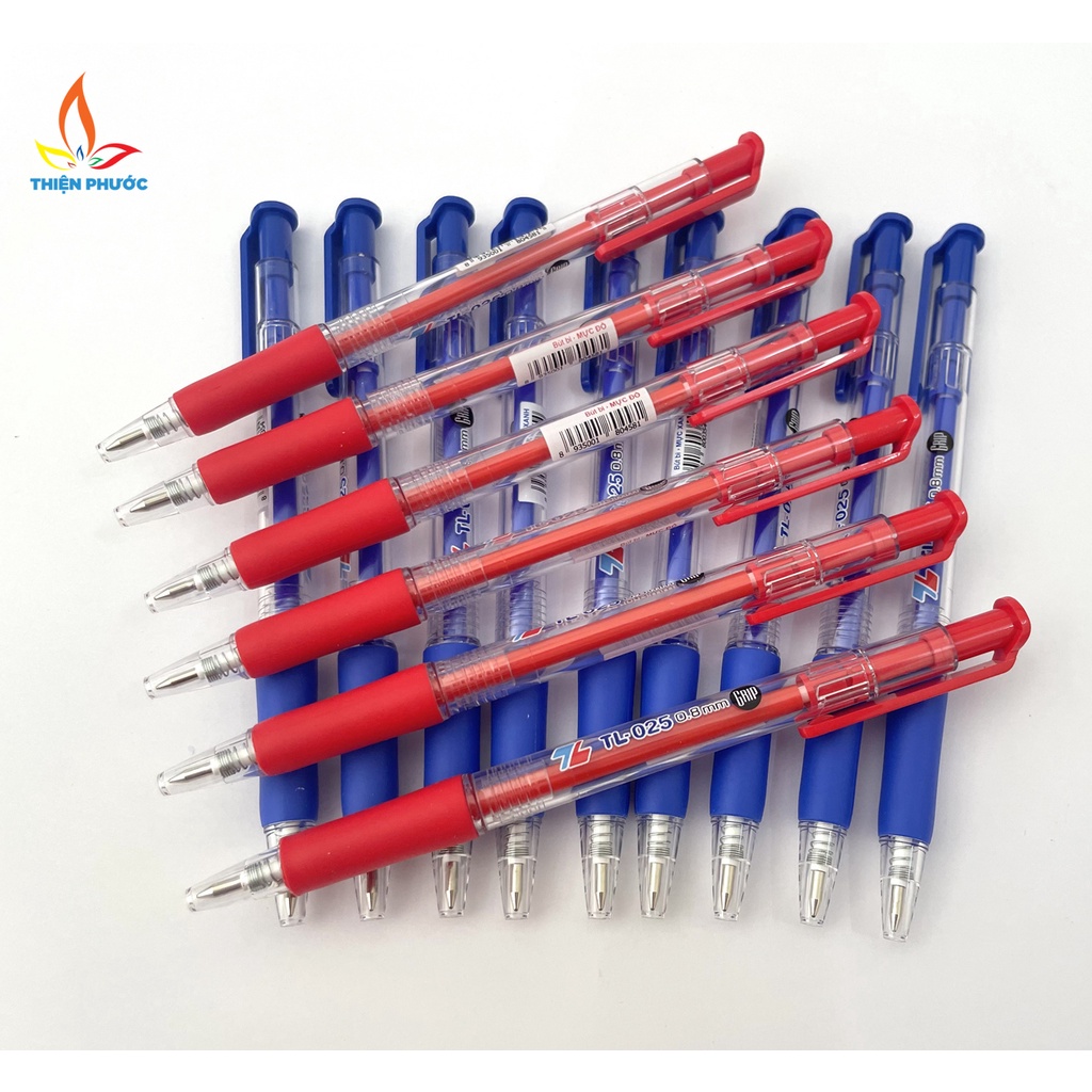 Bút bi Thiên Long 025 với đầu bút 0.7mm SUKADO BUT025