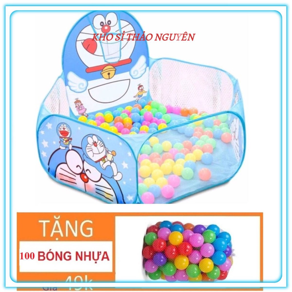 QUÂY BÓNG RỔ + 100 BÓNG FI 5 CM 💖 GIÁ SỈ 2021.