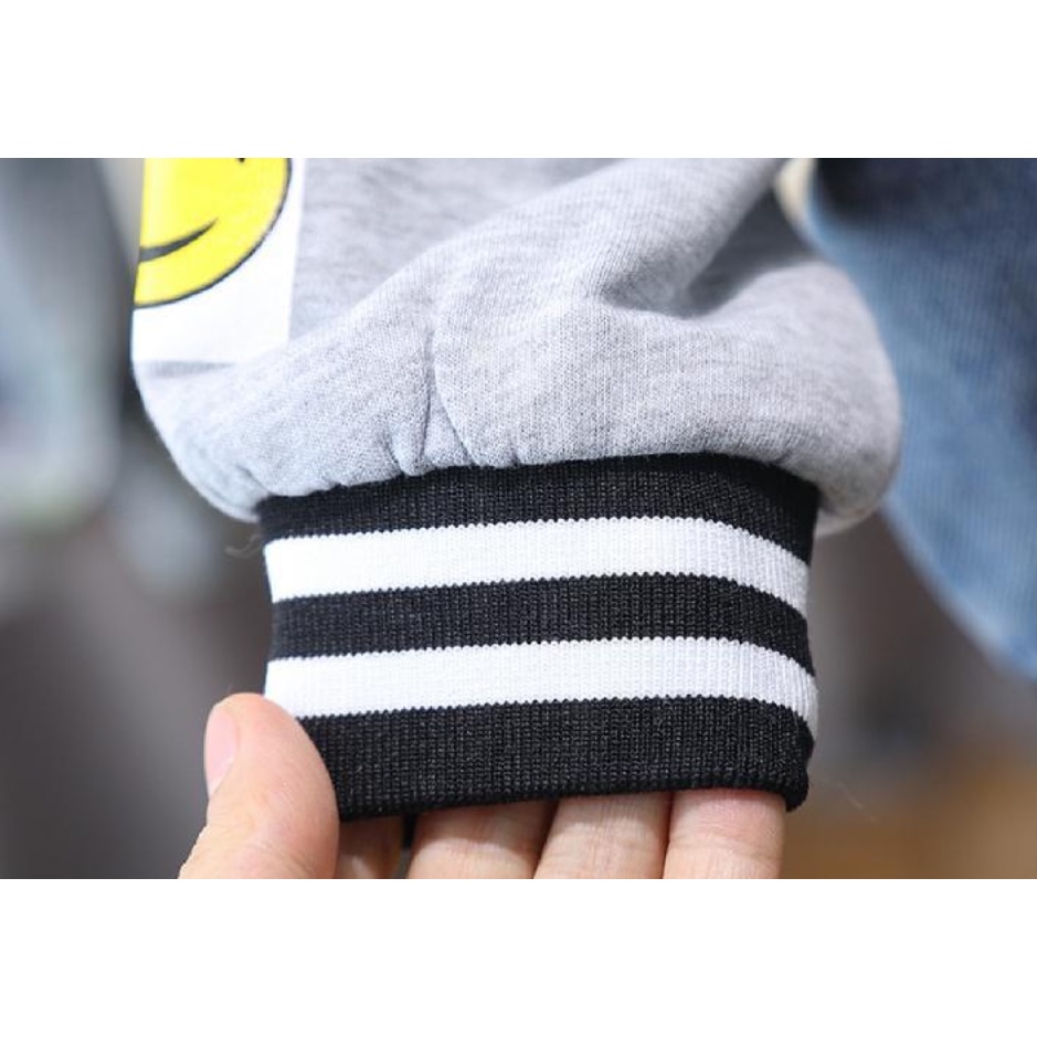 Áo Khoác Bóng Chày 2022 Thời Trang Xuân Thu Mới Cho Bé Trai