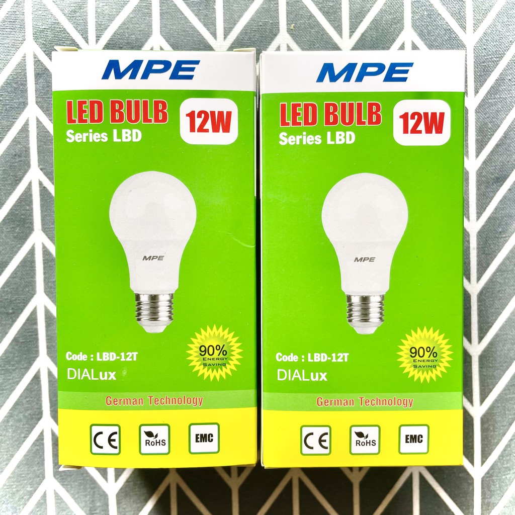 Đèn Led Bulb Chính hãng MPE, siêu tiết kiệm BH 24 tháng