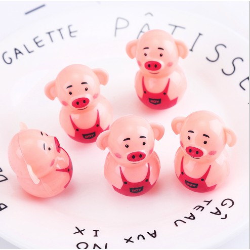 Lật Đật Mini Hình Heo Siêu Dễ Thương Đáng Yêu quà tặng cho bé