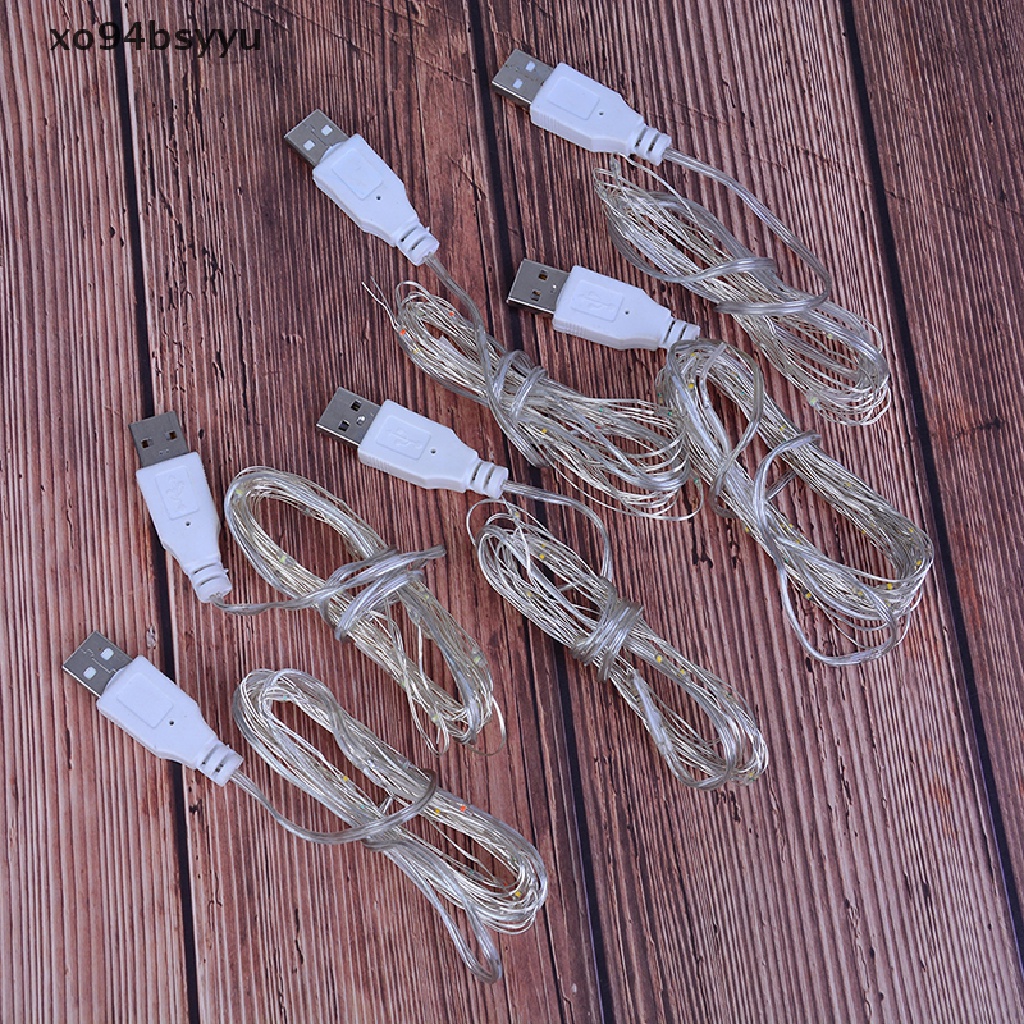 Dây Đèn Led Trang Trí Xo94Bsyu 2M 20Led 3M 30Led Usb