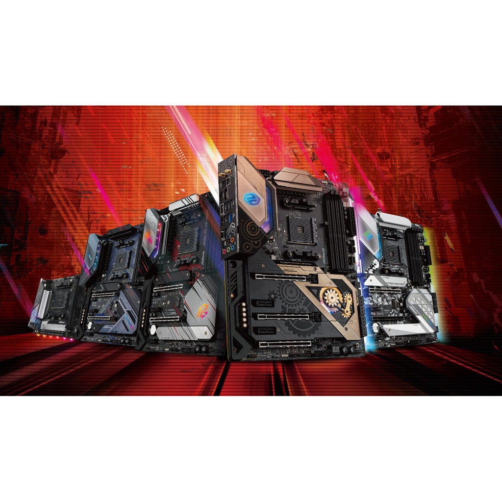 Mainboard AM4 B550 ASRock (Pro 4 - Steel Legend - Extreme4 - Taichi)