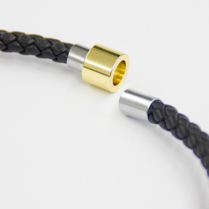 Vòng tay dây da thật có thể điều chỉnh được