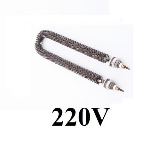 220V - 40cm Thanh nhiệt U sấy điện trở sấy khô không khí gia nhiệt cánh tản đốt nóng