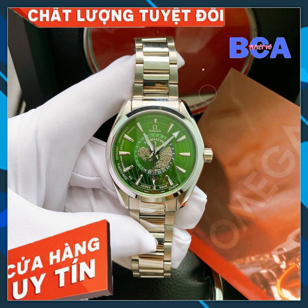 Đồng Hồ Nam Thương Hiệu OMEGA SEAMASTER Sành Điệu Chạy Cơ Tự Động Chống Nước Chống Trầy Size 42mm , Đồng Hồ SA