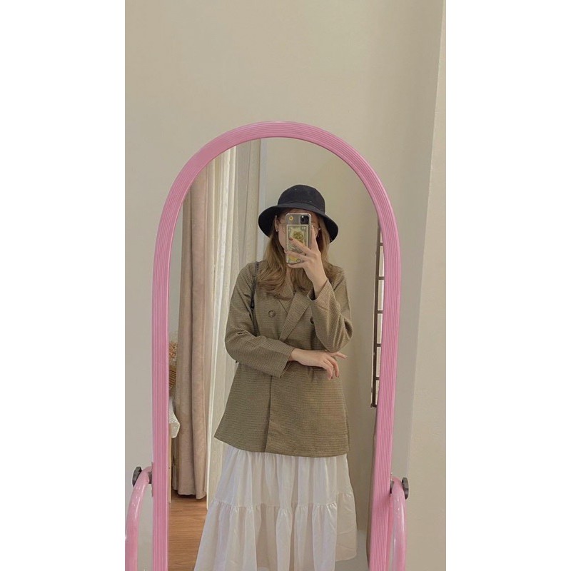 Áo Vest-Blazer đen trơn 2 lớp kèm video + hình thật chủ shop mặc | BigBuy360 - bigbuy360.vn