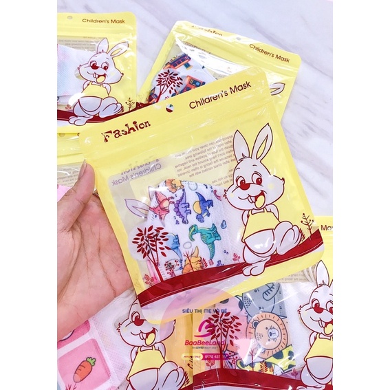 Khẩu trang 3D cho bé - BAABEELAND