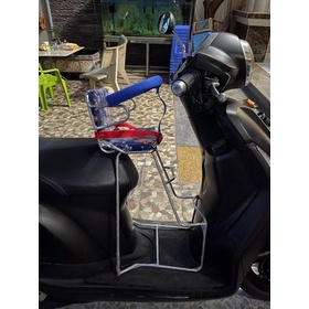 Ghế đi xe máy có vòng bảo vệ Grande