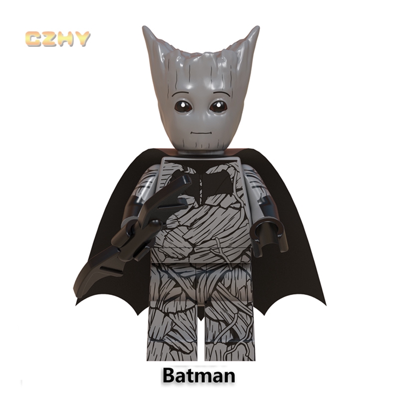 Mô Hình Đồ Chơi Lắp Ráp Siêu Anh Hùng Groot Mini WM6070