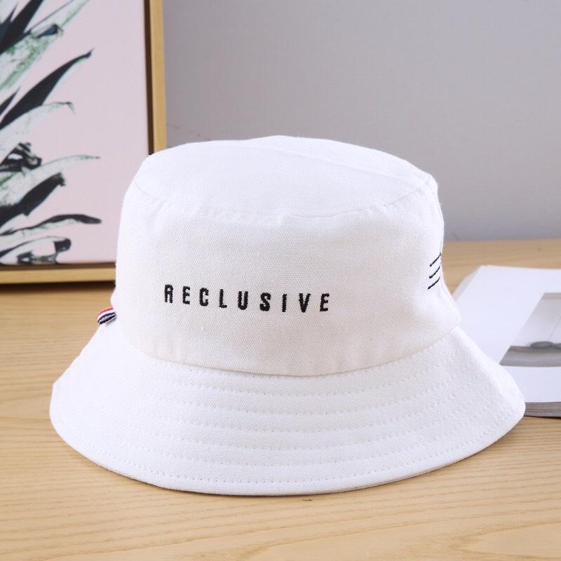 Mũ/ Nón Bucket Nam/ Nữ Reclusive ERASHOP 078621 - Đơn Giản, Dễ Phối Đồ, Form Cứng Cáp, Vải Bền, Siêu Rẻ Đẹp