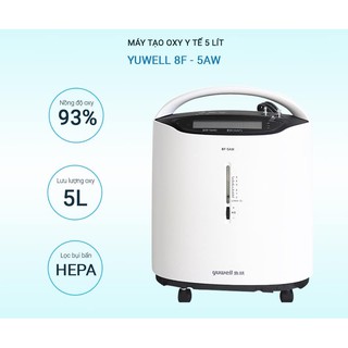 Máy Tạo Oxy Yuwell 5 lít ( có Xông khí Dung) 8F-5AW
