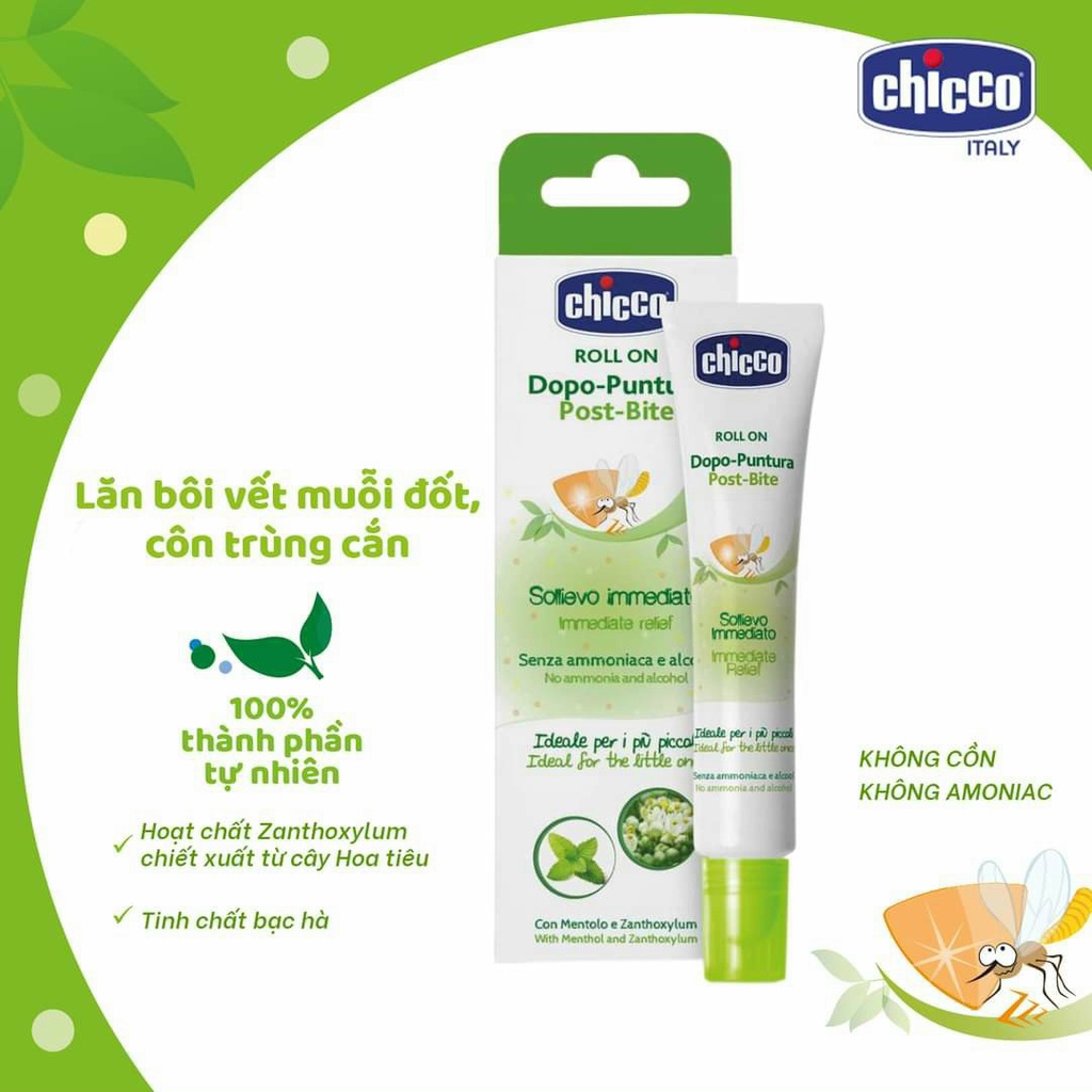 Lăn bôi vết muỗi đốt và côn trùng cắn Chicco