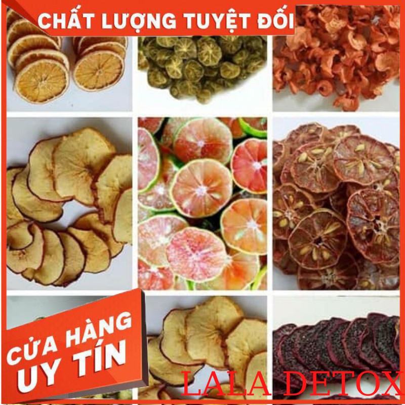 DETOX TRÁI CÂY SẤY KHÔ GIẢM CÂN AN TOÀN HIỆU QUẢ