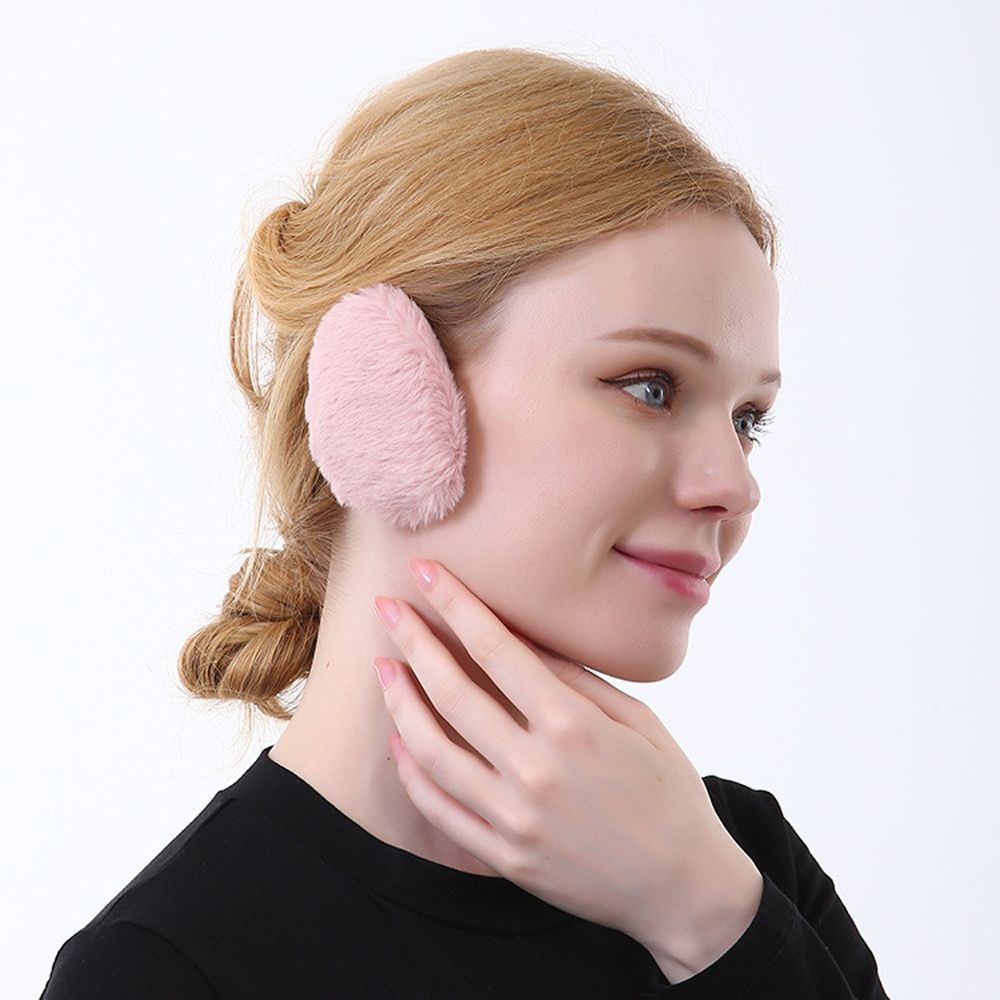 Chụp tai giữ ấm bằng vải nỉ màu kẹo đơn giản phong cách Hàn Quốc dành cho nam nữ