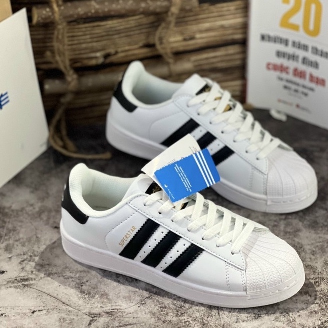 Giày Thể Thao super star sò - Hàng có sẵn + Box bảo vệ.