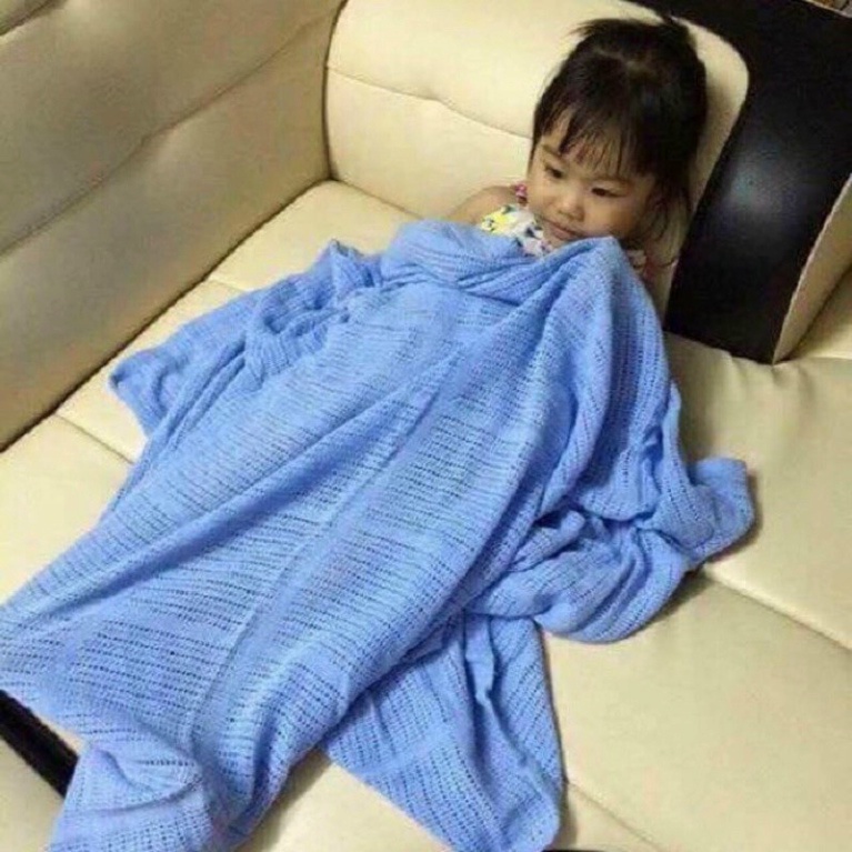 Chăn Lưới Thoáng khí Chống Ngạt Cho Bé Xuất Nga Loại To