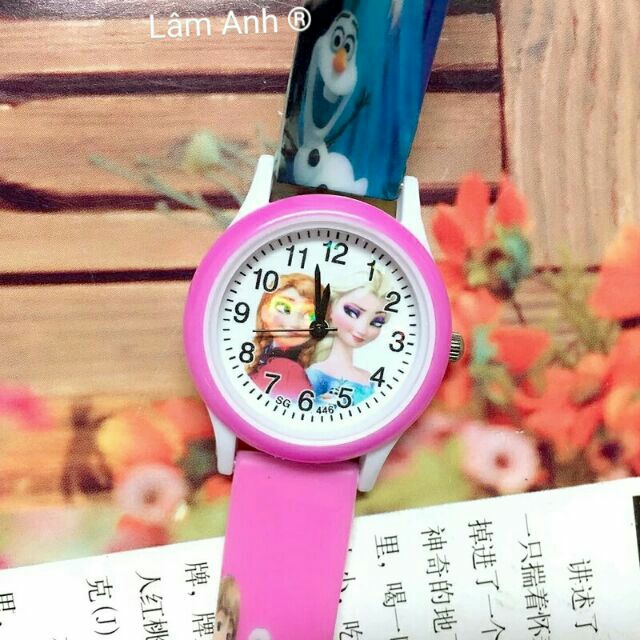 Đồng Hồ Trẻ Em Hình Công Chúa Elsa | BigBuy360 - bigbuy360.vn