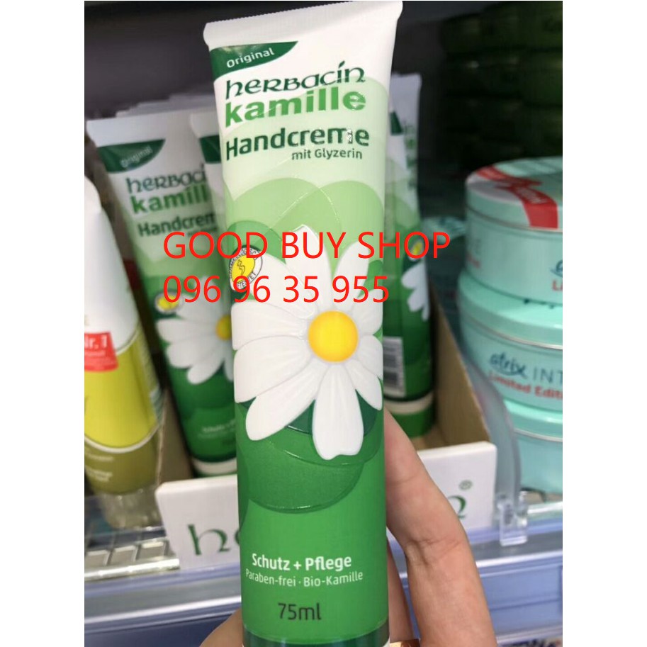 Kem Dưỡng Da Tay Herbacin Kamille