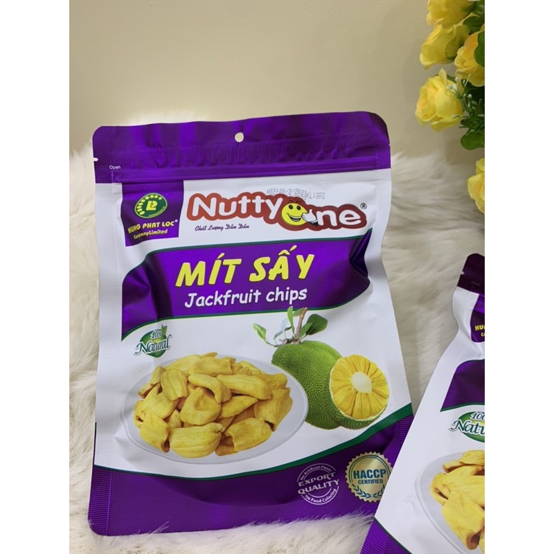 Mít sấy giòn xuất khẩu Nuttyone 80g