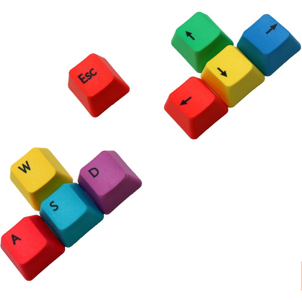 Bộ 9 Nút Bàn Phím Cơ W / S / A / D / Esc