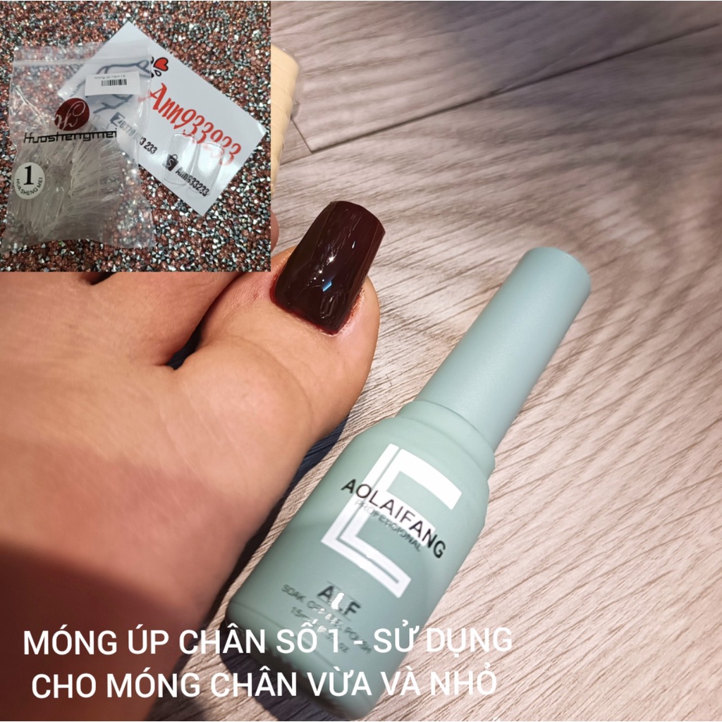 Sơn gel ALF cao cấp màu 178 Đỏ bầm đậm  - Ann933233