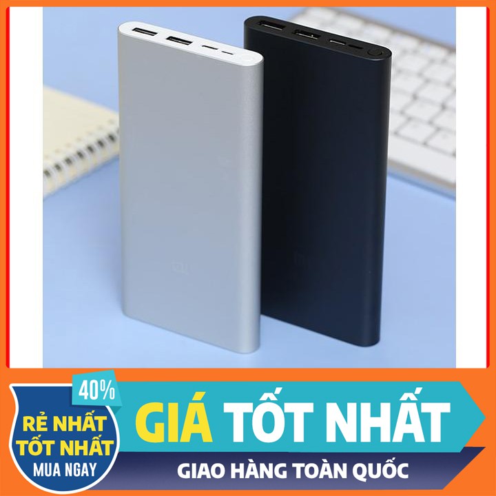 💕Bảo Hành 1 Năm💕 Sạc dự phòng xiaomi - Dung lượng 10000mAh