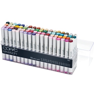 Marker Copic Sketch Set E 72 màu