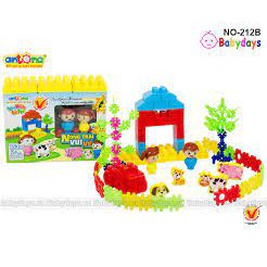 Bộ đồ chơi xếp hình Lego Nông trại vui vẻ 290 chi tiết quà tặng từ Sữa