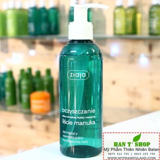 Sữa Rửa Mặt Ziaja Chiết Xuất Từ Lá Manuka