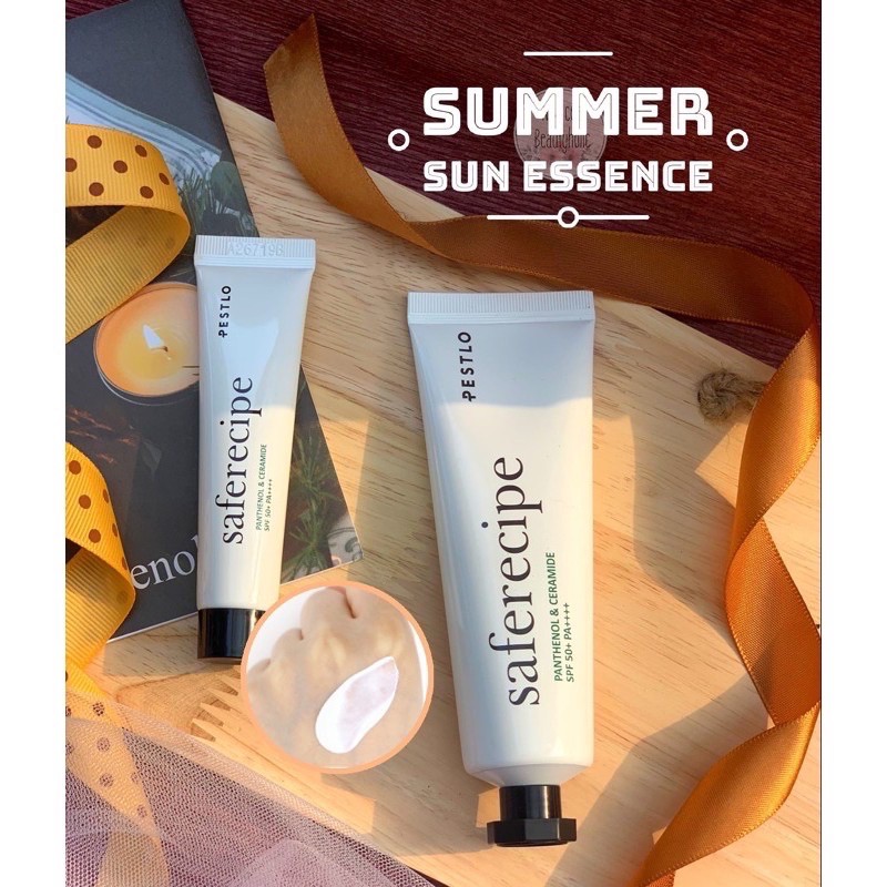 Kem chống nắng phục hồi da PESTLO SAFE RECIPE SUN ESSANCE SPF 50 pa +++