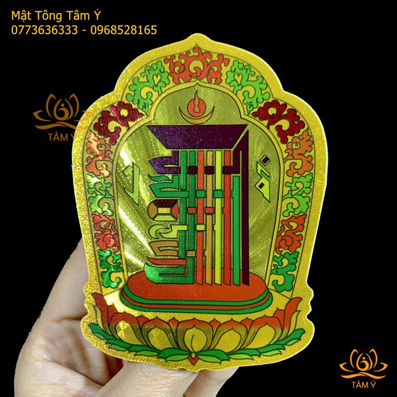 [Nhiều size nhất] Miếng dán Thời Luân Kim Cang Kalachakra | BigBuy360 - bigbuy360.vn