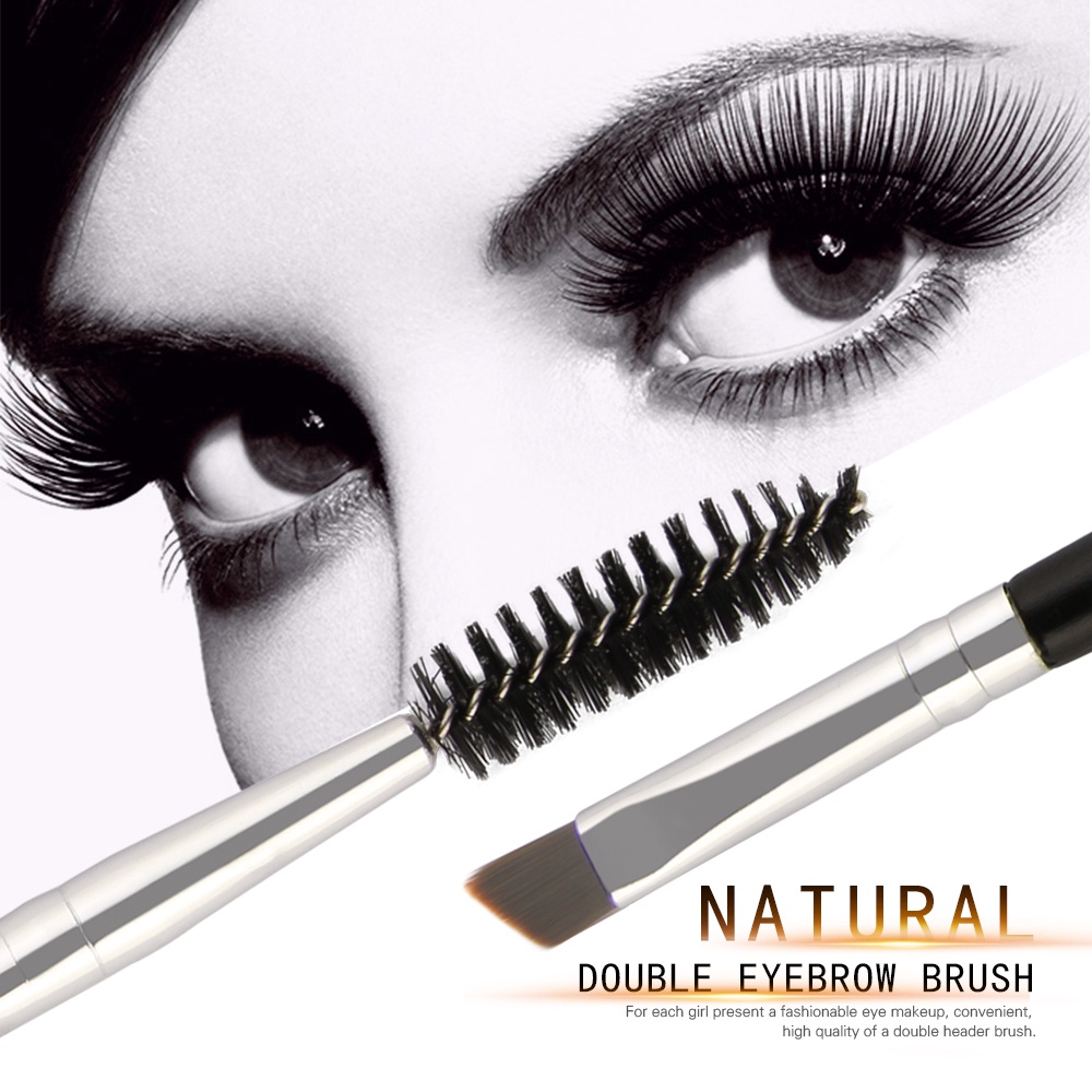 Cọ Chuốt Mascara / Lông Mày 2 Trong 1 MAANGE Thiết Kế Hai Đầu Tiện Dụng